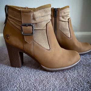 WOMEN'S TIMBERLAND SIDE-ZIP BOOTS